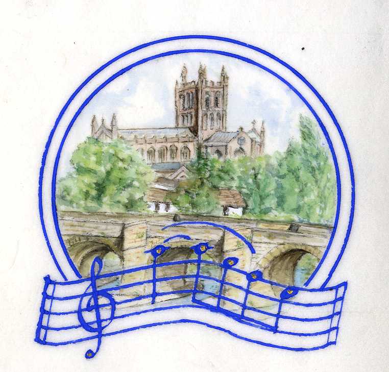 detail from Herefordshire freedom scroll